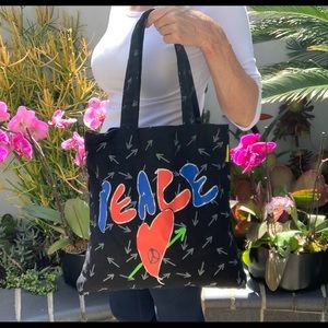 SnoopDogg Tote, Carryall, Hearts♥️, Peace